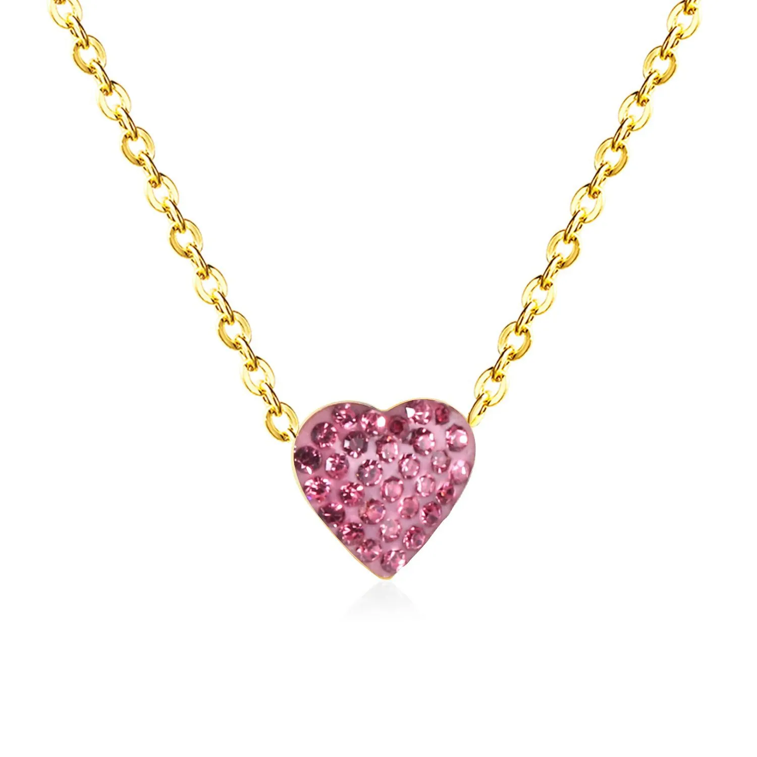 Heath necklaces pink