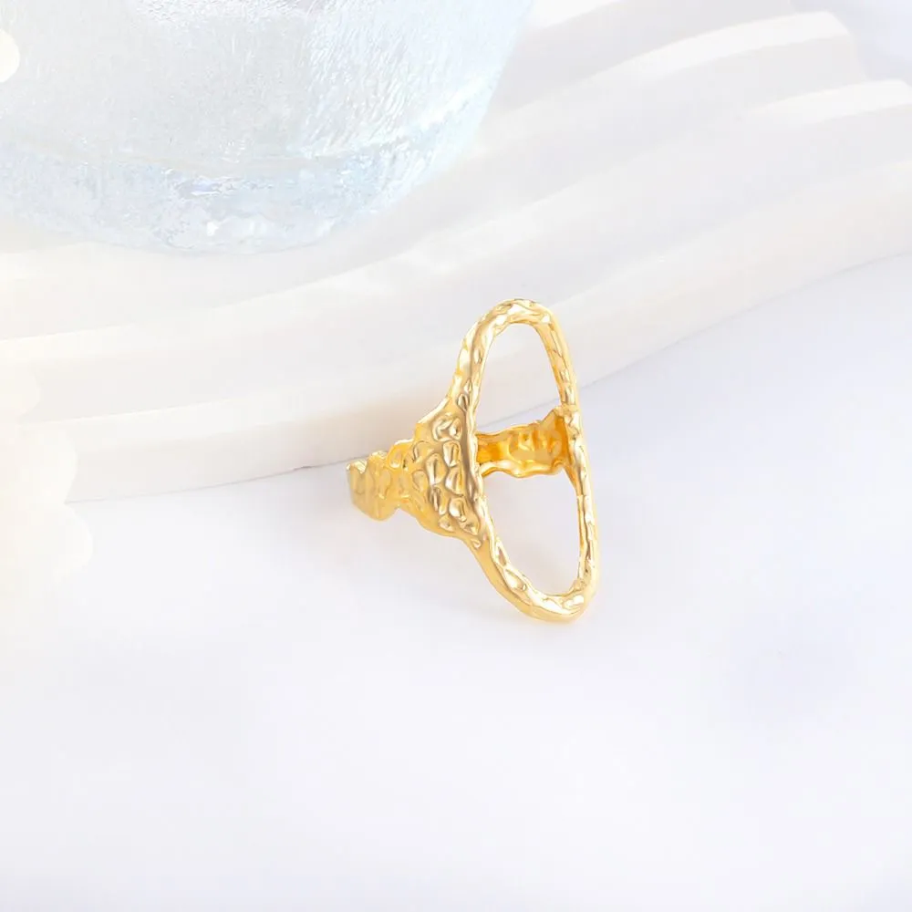 Stainless steel ovals rings