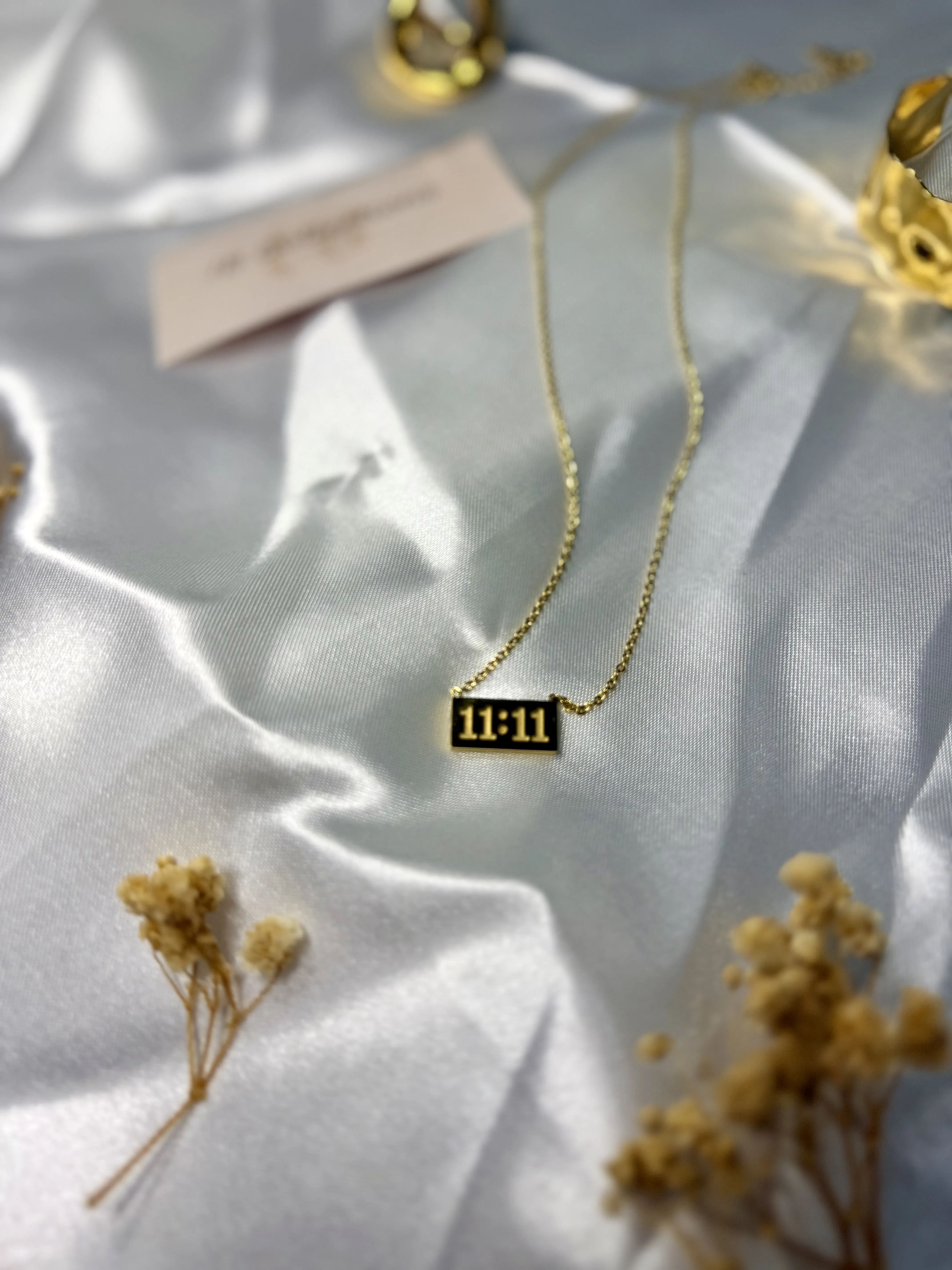 11:11 stainless steel necklaces